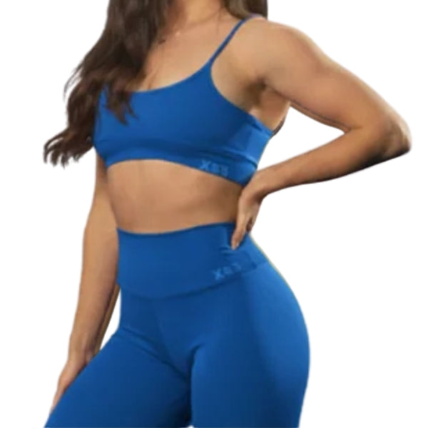 Conjunto Poliamida Top Alcinha + Calça Empina Bumbum