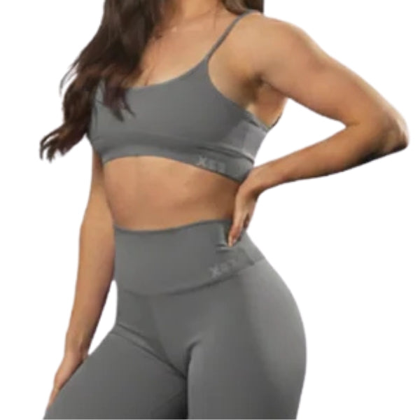 Conjunto Poliamida Top Alcinha + Calça Empina Bumbum