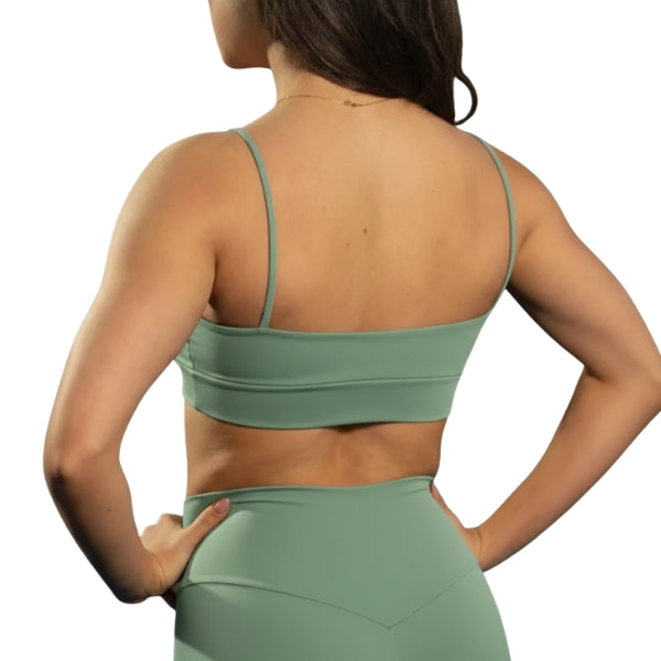 Conjunto Poliamida Top Alcinha + Calça Empina Bumbum