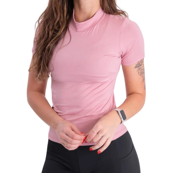 Blusa Segunda Pele de Gola Alta