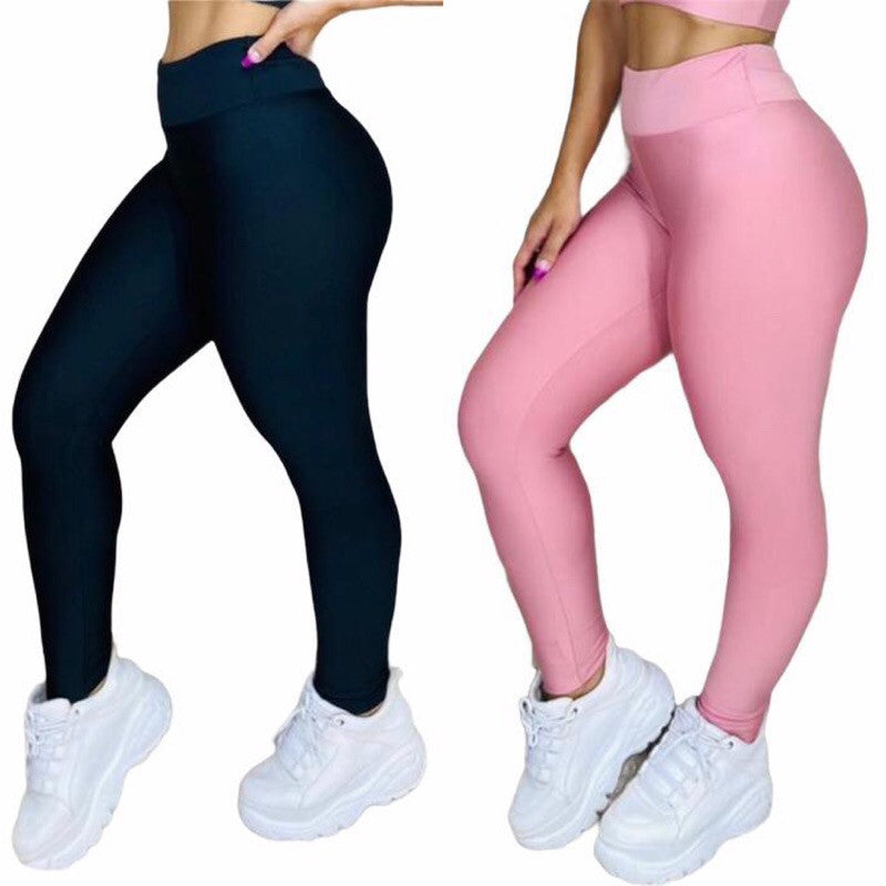 Leve 2 Leggings BellaFit™™ – Modela sem Marcar, 100% Opaca - Zero Transparência
