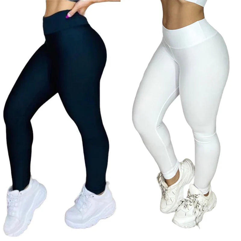 Leve 2 Leggings BellaFit™™ – Modela sem Marcar, 100% Opaca - Zero Transparência